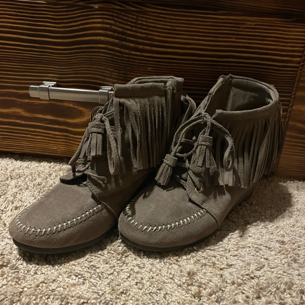 Fringe Booties